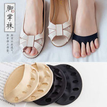 Five finger socks forefoot half foot Toe Toe socks set high heel sandals socks women Summer sweat thin invisible socks