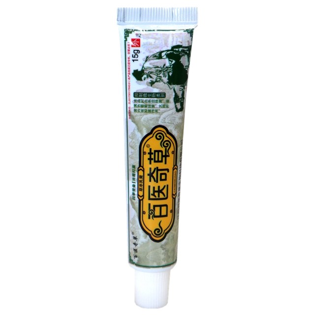 Baiyiqicao Cream Ointment Skin Anti-Itching Allergy Anti-Itching Skin External Herbal Ointment