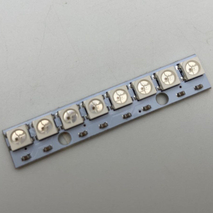 8 bits WS2812 5050 RGB LED with built-in full-rehearsal drive coloured lights development board whiteboard
