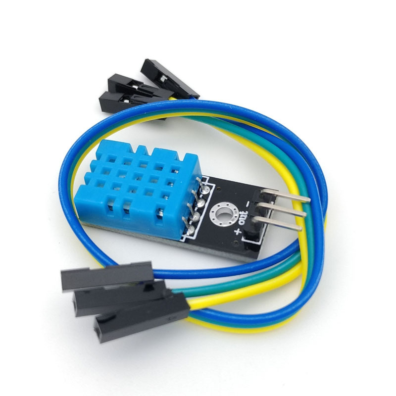 Dht11 Module Digital Temperature and Humidity Sensor Electronic Building Block with Dupont Wire Direct from Manufacturer