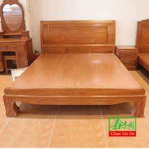 Pineapple Magnum French Queen master bedroom Rosewood 1 8m double bed mahogany furniture Chinese carved 1 5 wedding bed