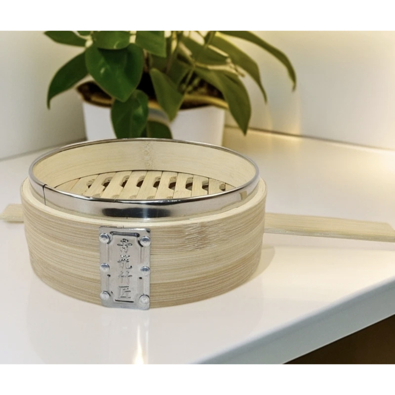 Bamboo Single-Sided Long Handle Small Steamer for Breakfast Buns, Restaurant, Canteen, Commercial Steamer, Home Kitchen Bamboo Single-Sided Long Handle Small Steamer for Breakfast Buns, Restaurant, Canteen, Commercial Steamer, Home Kitchen