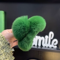 Водоросли, маленькая заколка-крабик, 11см