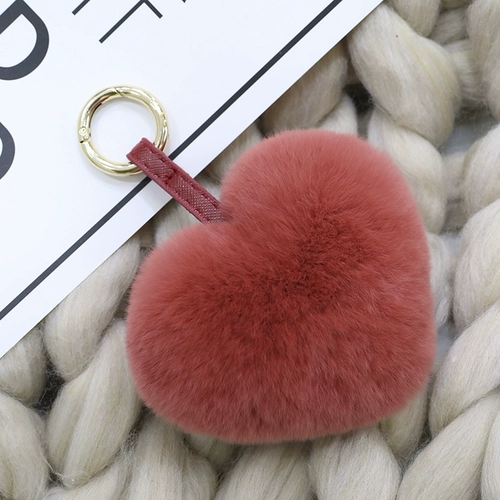 Подвеска, аксессуар в виде сердечка, украшение на сумку в форме сердца, брелок, плюшевая