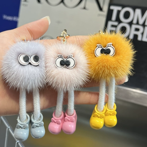 Милый брендовый брелок, плюшевое украшение на сумку, Южная Корея, популярно в интернете