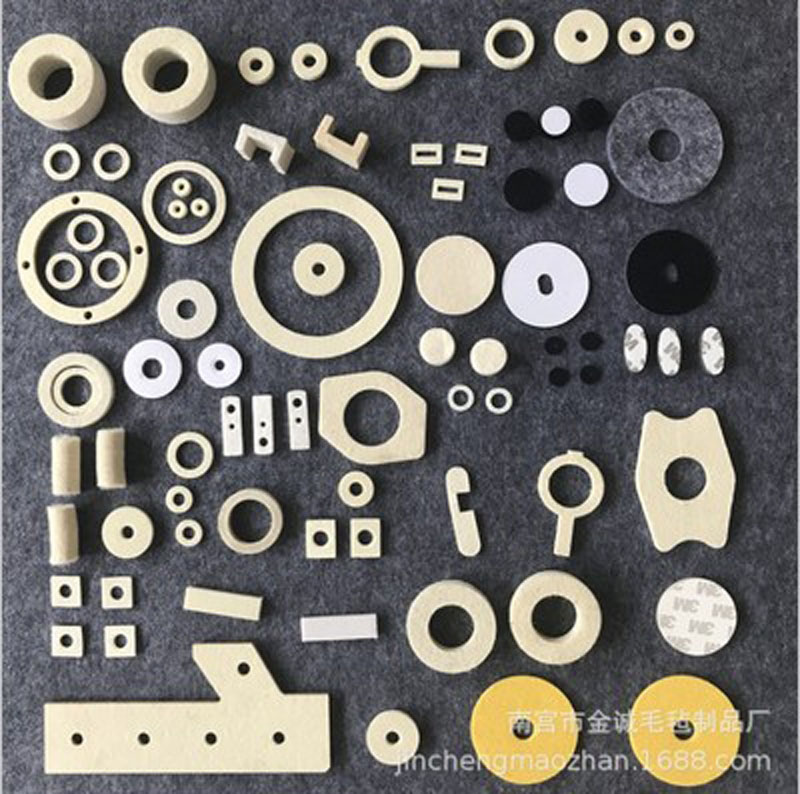 定制工业毛毡垫圈：高密度防尘吸油神器，让设备更耐用！🔧💪