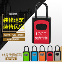  Hanging decoration password key box installation-free B & B temporary with hook key box Household car key lock box