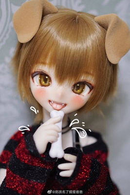 taobao agent Beasts homemade rabbit bean/cat cocoa cocoa fat body BJD baby bjd baby has closed warehouse rings juice