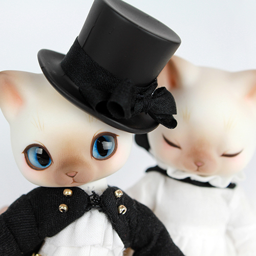 Cocoriang Xiao Mao Mocka Cream white 12 Points Temporary Closure Ring Juice