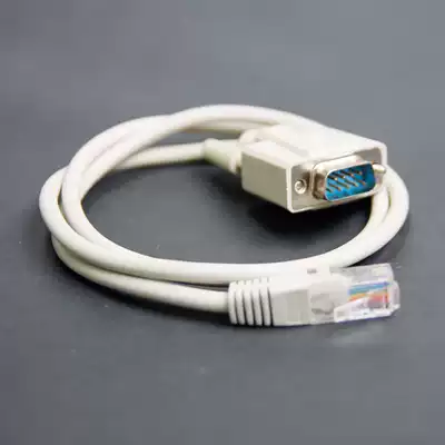 RJ45 to 9-pin serial port line DB9 serial port to network interface line 80cm