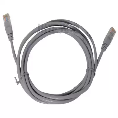 Chuanzheng Optoelectronics standard test Super Five Network Cable 5 type network jumper Cat5 network route Gray