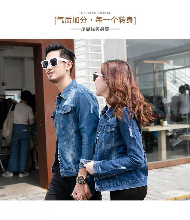 Áo bố mẹ con 2018 xuân hè thu sóng mới rung rinh mạng lưới áo khoác denim đỏ gia đình mẹ ba mẹ con quần áo gia đình giá rẻ