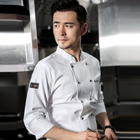 Шеф-повара Работа в одежде мужская осенняя и зимняя отель с длинными рукавами