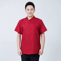 Красный, английский, короткий рукав