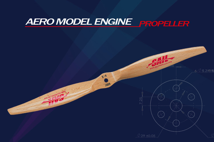 Syranger SAIL Aviation brushless motor electric fixed wing with beech wood spiral flip-flops 10-14 inch