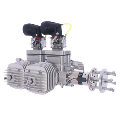 German import model 3W-220IB4 opposed to four-cylinder double spark plug petrol engine