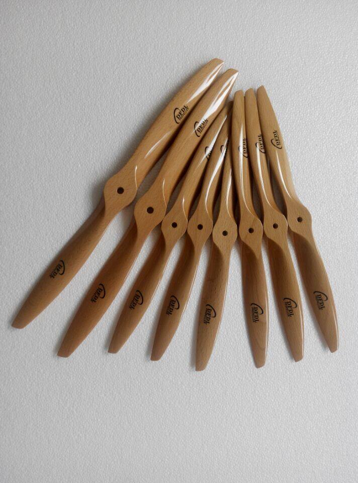 beech paddle 23 * 8 * 10 * 12 * 14 oil-motivated fixed-wing aerial model high-efficiency beech propeller flip-flops