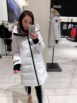 Canada Goose KENTON Women's Black Label Medium Long Down Jacket Canada