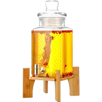 Biaowang bubble wine glass bottle household high-end sealed container ginseng medicinal wine jar wine jar with faucet special wine bottle