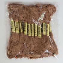 Cross-stitch embroidery thread 3862 thread number 10 pieces each 8 meters 6 strands patching thread insole embroidery stamp Le cotton thread