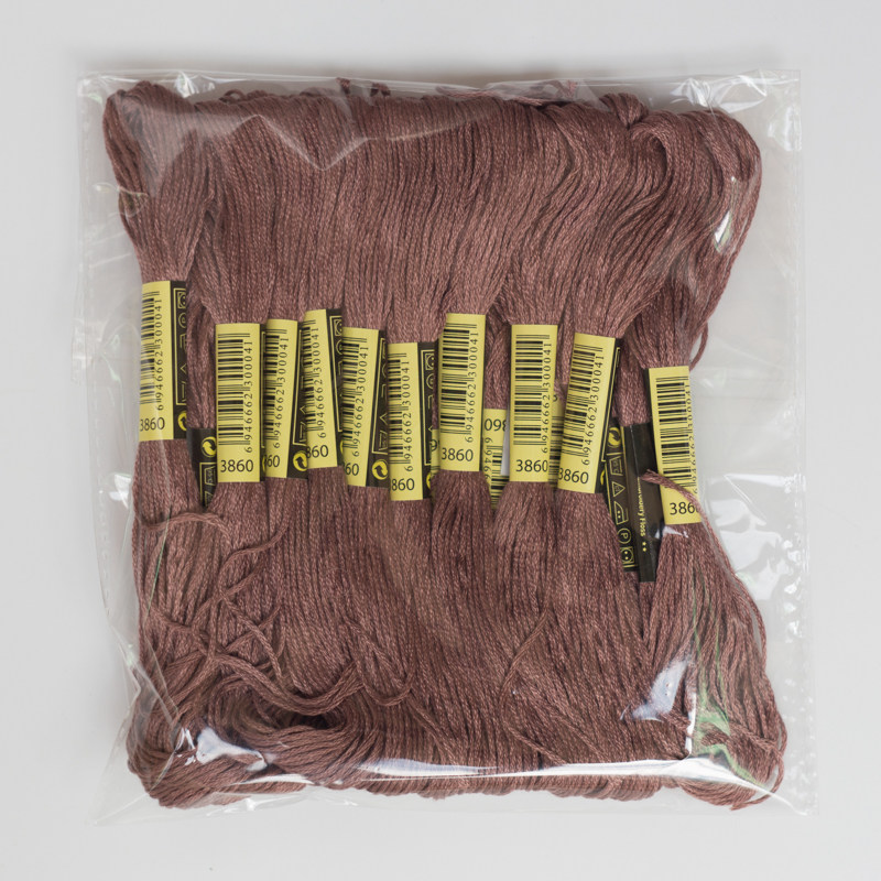 Cross stitch embroidery line 3860 line number 10 each 8 m 6 strands of supplementary wiring insole embroidered wool felt cotton thread