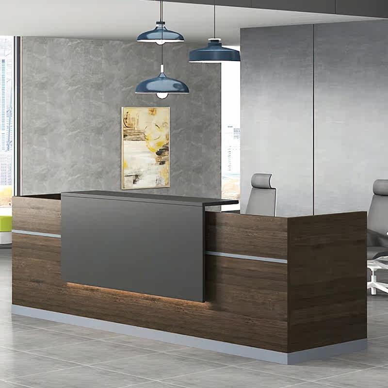 Company Reception Desk Reception Desk Counseling Desk Welcome Cashier Fashion Cashier Counter Atmospheric Kindergarten Beauty Parlour Counter