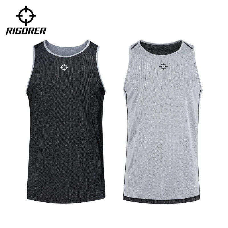 Quasi sports vest double-sided can wear men and women loose plus size top basketball running sports casual wear sleeveless