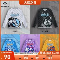 Twelve Zodiac the new male and female long - sleeved T - shirt in summer 2022 tide 12 tide of basketball sports casual coat