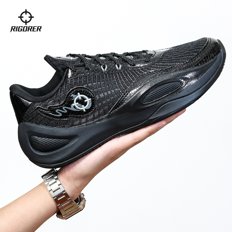 Men's Casual Shoes, Mesh Shoes, Black Trendy Ar1 Versatile Basketball Shoes, Low-Top Comfortable Couple Sports Shoes