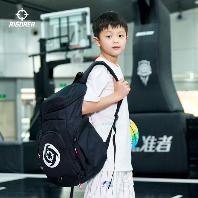 ຖົງບ້ວງຂອງເດັກນ້ອຍ Multifunctional Training Backpack ຄວາມອາດສາມາດຂະຫນາດໃຫຍ່ ຖົງກິລານັກຮຽນບ້ວງ Backpack