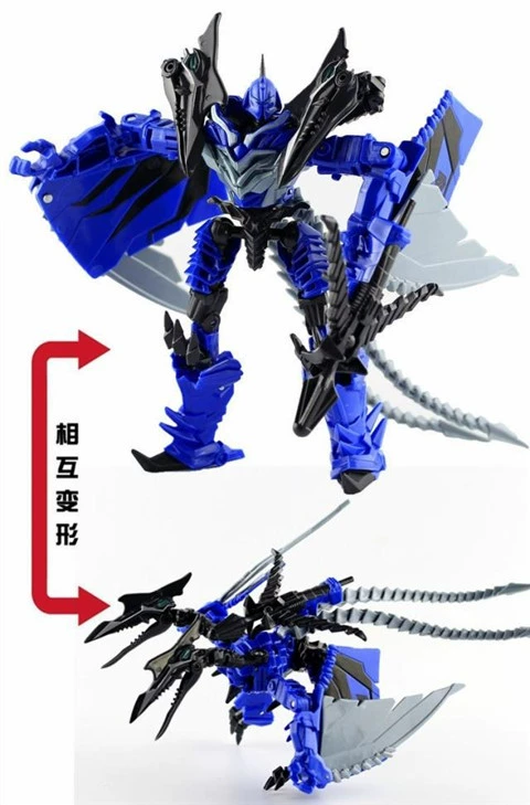 Hasbro biến dạng nửa vàng đen lớn chỉ 5 con khủng long sừng xe mô hình robot đồ chơi chính hãng - Gundam / Mech Model / Robot / Transformers mô hình gundam khổng lồ	