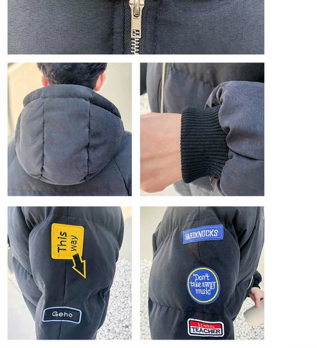 Thời trang Hàn Quốc Dongdaemun 18 áo khoác cotton mùa đông nam áo khoác nam Hồng Kông gió lỏng học sinh bánh mì quần áo dày áo khoác phao nam