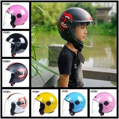 Hangzhou V-21 Electric Car Safety Hat Boys and Children Large Girls Cartoon Primary School Students Four Seasons Universal Ultra Light