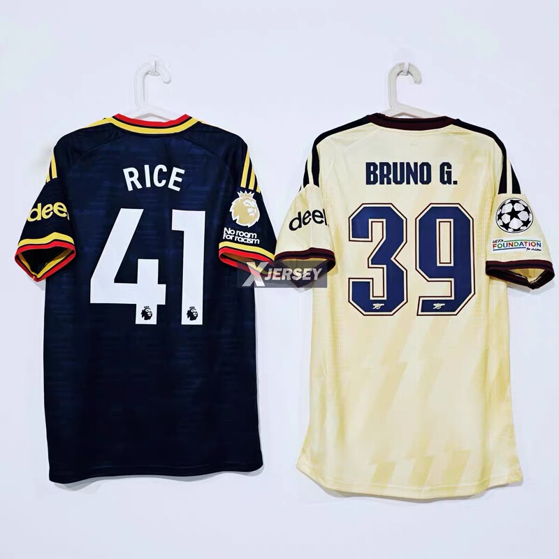 Arsenal's Premier League Champions 26-27 Home Player Edition Rice Saka Zhe Kai Lai Shi