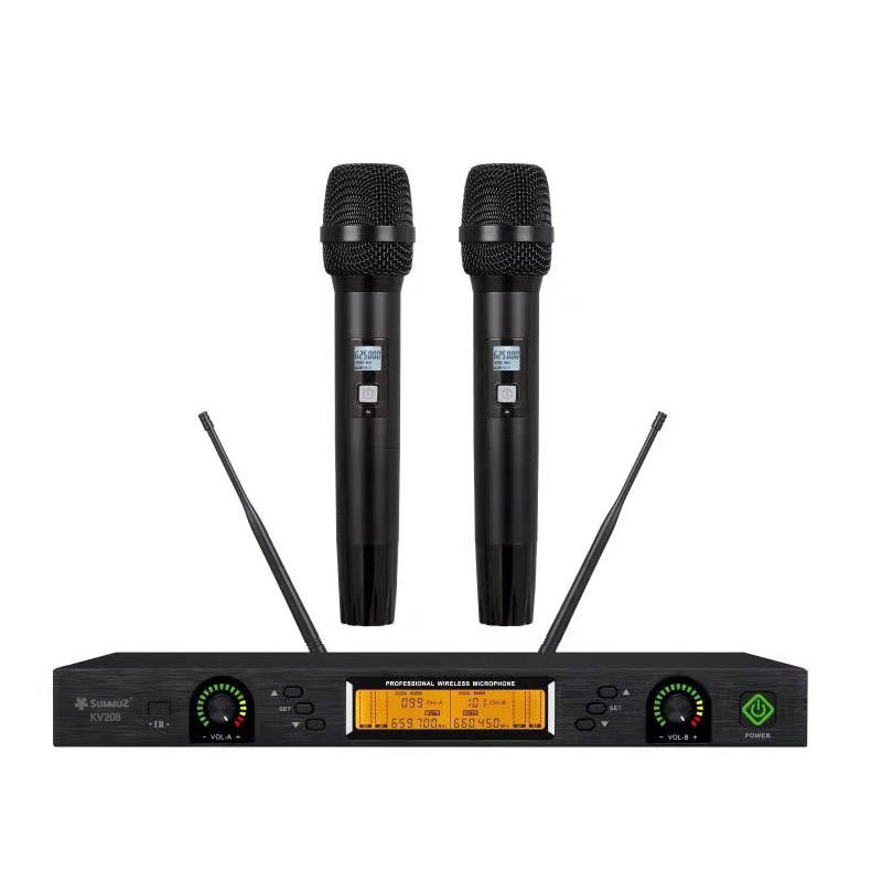 SUMMUZ Sams KX2 one drag two wireless microphone KTV conference home training room microphone