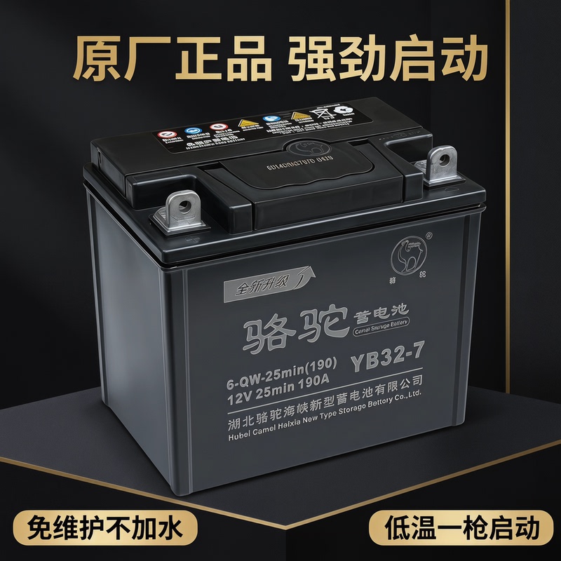 12V32Ah Fuel-Powered Tricycle, Micro-Tiller, Generator Starting Lead-Acid Maintenance-Free Battery