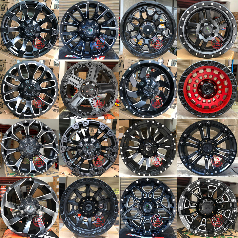 16 17 18 inch Wrangler gun H5H9 tank patrol overbearing BJ 40 Pa Jello cheetah negative offroad hub