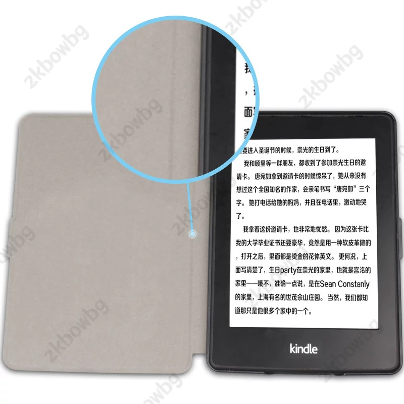 Подходящий чехол-защитная крышка для Kindle Paperwhite6 Amazon kpw5 e-book Kpw3 кожаный чехол молодежная версия 2024 12-е поколение раскрашенная крышка 2022 вход версия Migu версия оболочка 11-е поколение оболочка