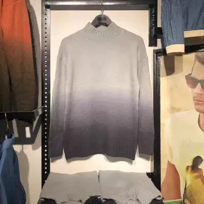 klauskobecjj Men's Fall/Winter Cashmere Blend Sweater Knitting Sweater Knitting Top Men