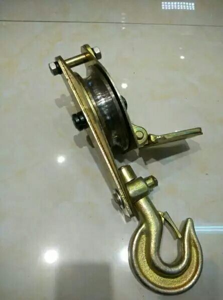 Electric Power Private Lifting pulley Pulley Cable Pulley Hoist Tackle crown block Hook Tackle
