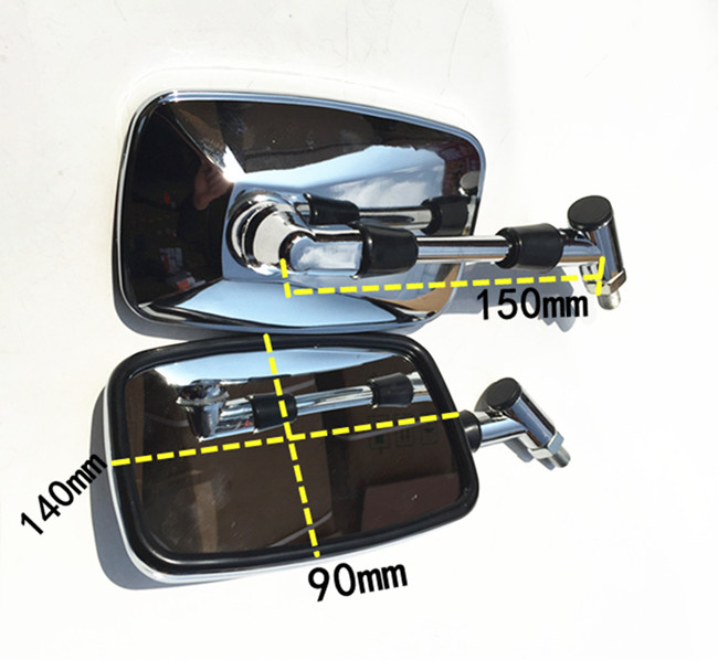 Gương xe máy Storm Prince Qj150-3A-3B gương chiếu hậu trái đất đại bàng vua 250 gương lồi - Xe máy lại gương gương xe máy honda