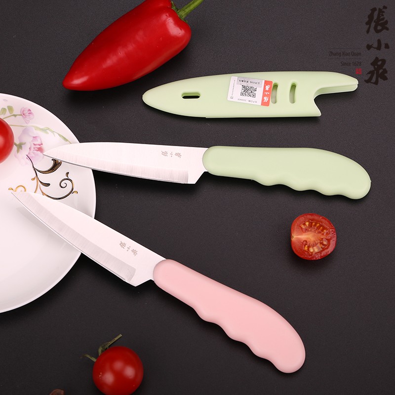 Hangzhou Zhang Koizumi water fruit knife portable with outdoor safety melon and fruit knife home small knife stainless steel with lid