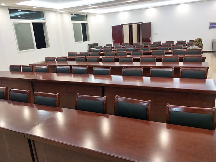 Bàn ghế văn phòng bàn hội nghị bàn dài bàn đơn giản hiện đại đào tạo bàn dài bàn thanh hình bàn họp