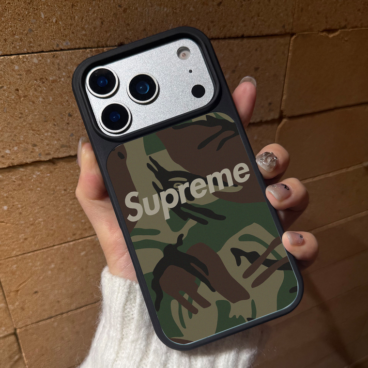 Trendy Fashionable Supreme Camouflage Streetwear iPhone Huawei Phone Case for iPhone, Huawei - view 5