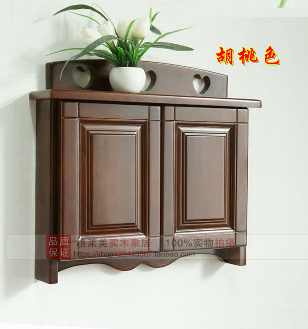 Gỗ rắn sáng tạo vườn tường mét hộp điện lá chắn hộp phân phối hộp trống hộp hộp bìa hộp trang trí có thể được tùy chỉnh - Cái hộp hộp đựng đồ trang điểm bằng gỗ