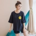Đặc biệt cung cấp giải phóng mặt bằng đồ ngủ nữ băng lụa mùa hè phiên bản Hàn Quốc của sinh viên tươi mới tay ngắn hai mảnh phù hợp với dịch vụ nhà mùa hè bông