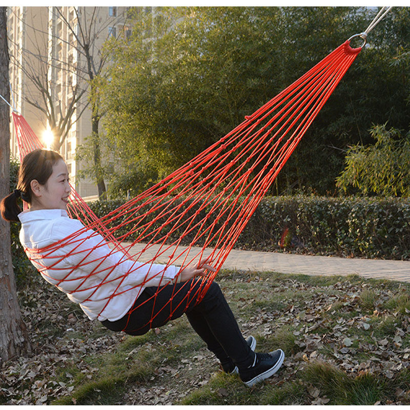 HammoodOutdoor swing mesh flap turns off bed net in the wild pocket, light hammock room home sleeping net bed