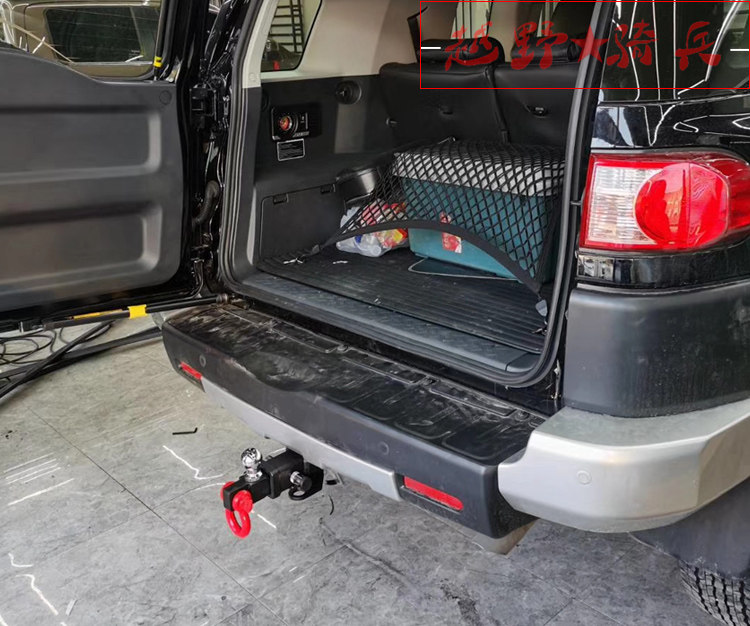 Тягово 适用于toyotafjcruiser改装专用拖车杠19款fj短款方口杠拖车钩牵引房