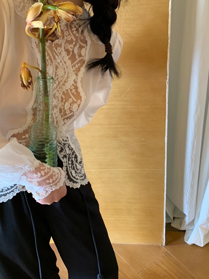 Штаны, с вышивкой, в западном стиле           