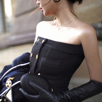 BettyChow Town Shop Ash Grade vintage Paris Plated 18K Gold Embossed Buckle Dress